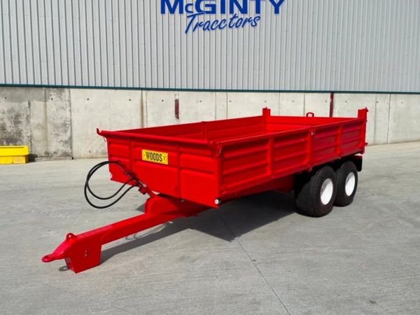 NEW Woods 13X7 heavy duty tipping trailer - Main image