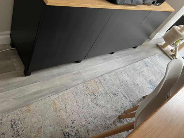 Basta Sideboard Black and oak - Main image