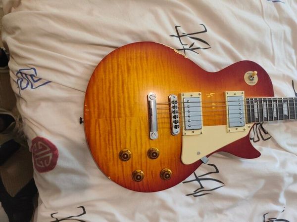 1959 Gibson Les Paul Standard "Pearly Gates" Copy. - Main image