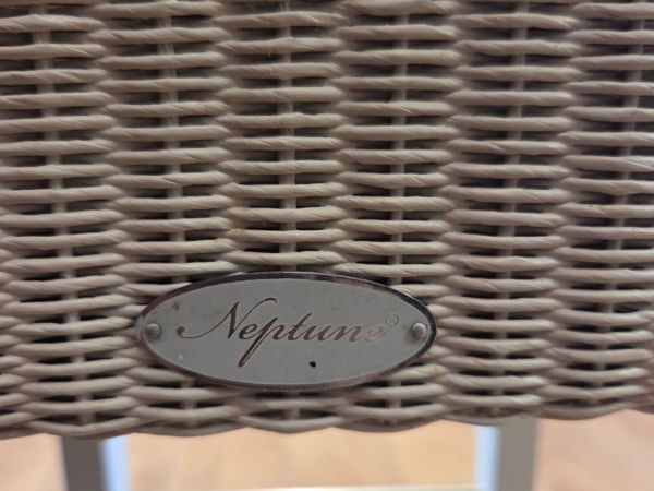 Neptune Montague Hugh back stool in silver birch - Main image