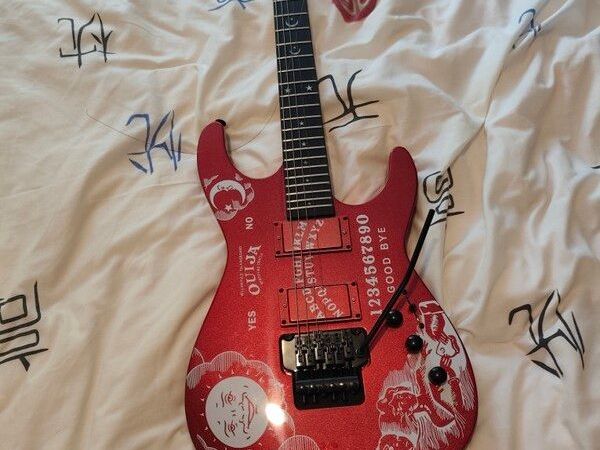 Kirk Hammett electric guitar"ouija" copy - Main image