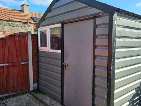 Premium Clane Steel Garden Shed - Main image