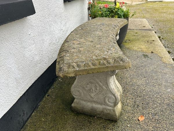 Concrete Garden Seat/Bench - Main image
