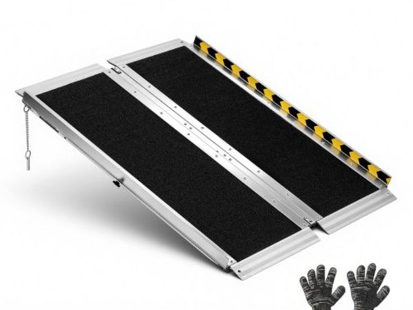 Portable Wheelchair Ramp, 915 mm, Non-Slip Aluminu - Main image