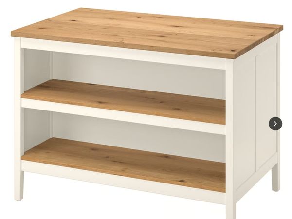 Kitchen Island - off white/oak TORNVIKEN - Main image
