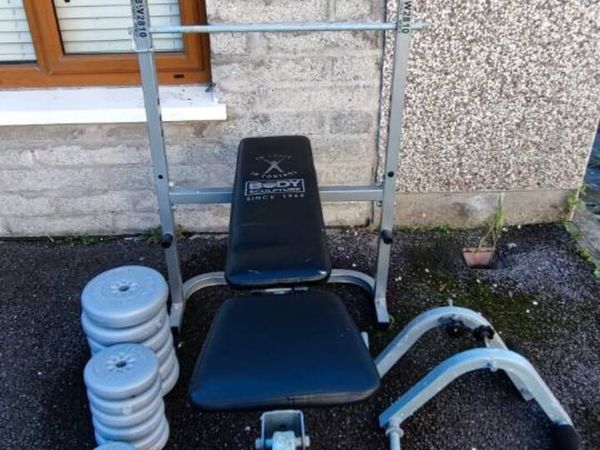 Body sculpture weighs bench 50 KG weights barbel - Main image
