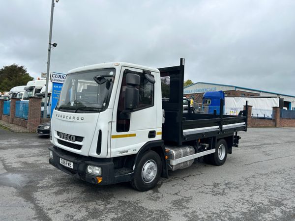 2016 iveco 7.5 ton manual insulated tipper - Main image