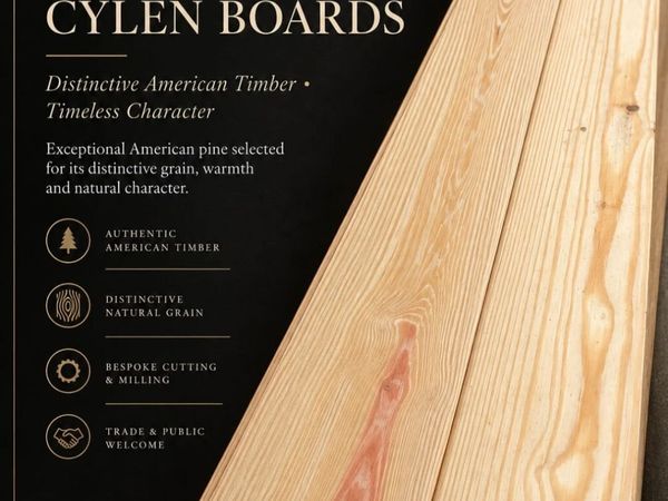 ✨ AMERICAN PINE CYLEN BOARDS — TIMELESS CHARACTER, - Main image