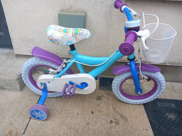 Kids frozen bike size 12 inch wheels - Main image