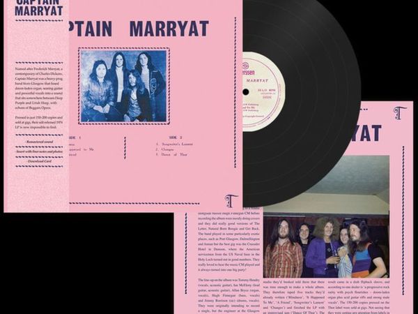 Captain Marryat - Self Titled Vinyl LP Rare 180g - Main image