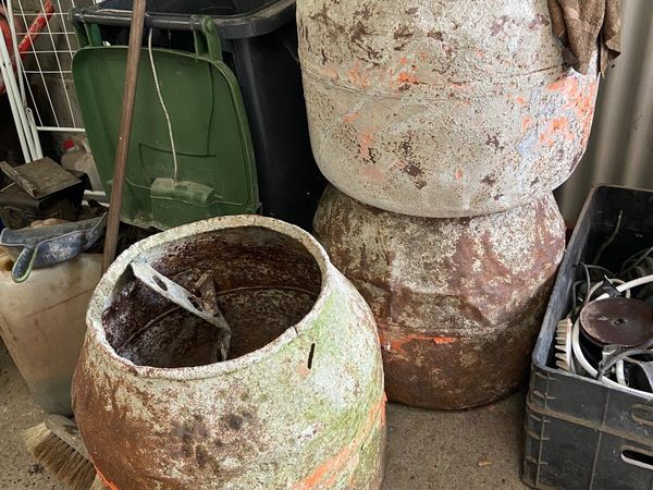 3 Belle cement mixer drums - Main image