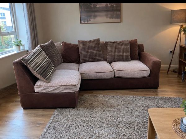 Harvey Norman corner L shaped sofa couch - Main image