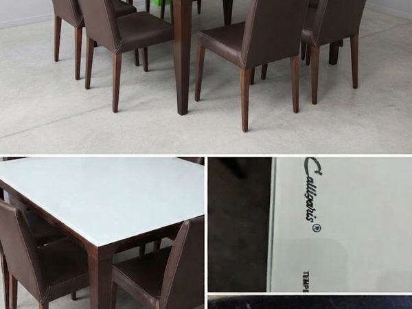 High end Calligaris dining/ meeting table & chairs - Main image
