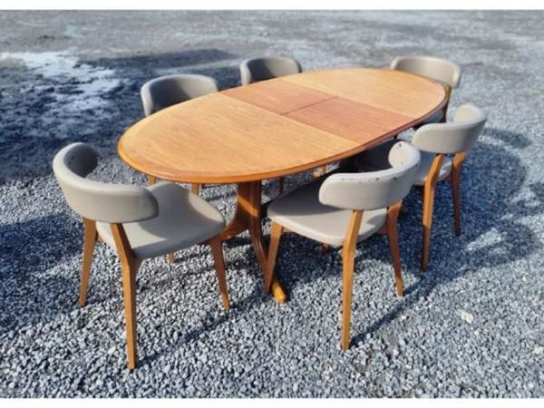Nathan Furniture Extending Dining Table and Chairs - Main image