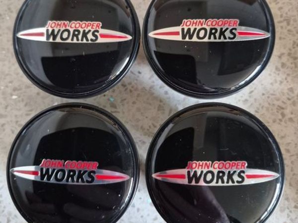 John Cooper Mini Centre Caps JCW (FREE POST) - Main image