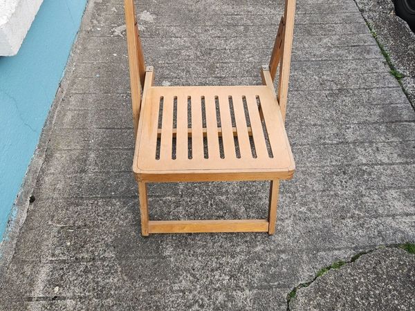 Vintage Deck Foldup Chair - Main image