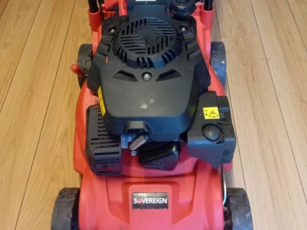 Sovereign petrol lawnmower - Main image