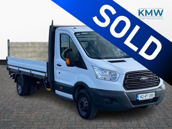 Ford Transit 2.2 TDCI LWB Flat Bed--Tail-lift - Main image