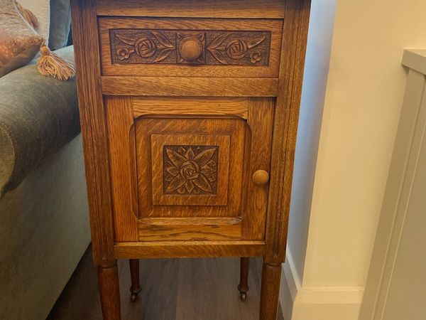 Wooden table with marble top - Main image