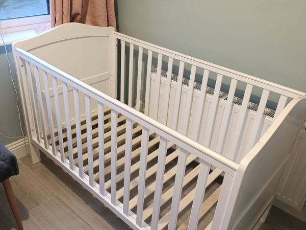 Sorrento cot bed with mattress and bedding - Main image