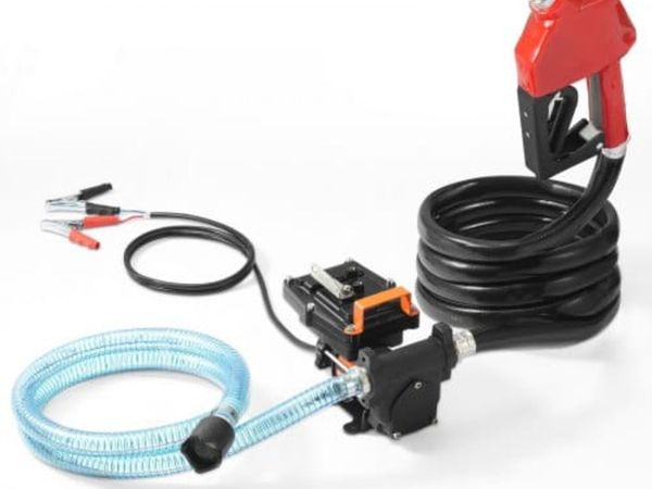 Fuel Transfer Pump, 12V DC 57L/min(15 GPM) 186W(1/ - Main image