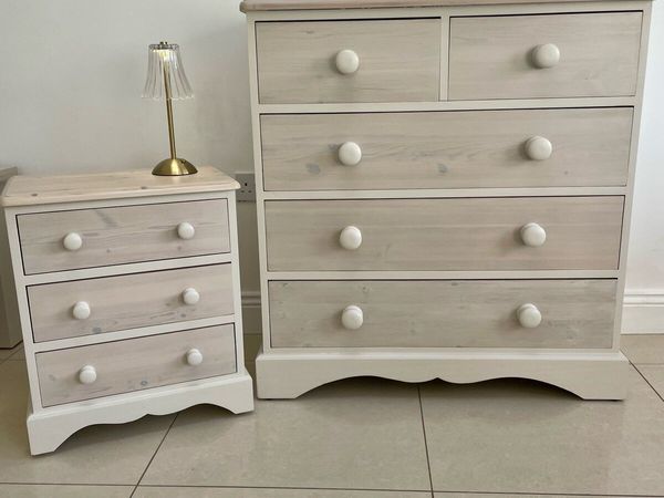Chest of Drawers and bedside locker - Main image