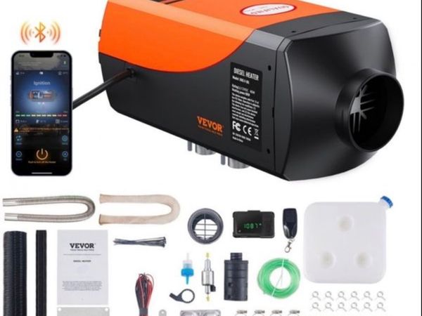 Bluetooth App Control Diesel Air Heater, 12V 5-8KW - Main image