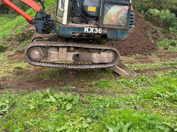 Kubota mini digger - Main image
