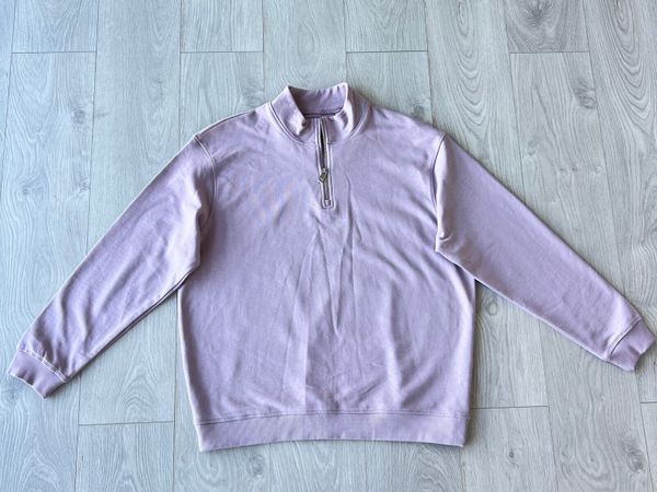 Dunnes Men’s Half Zip Sweatshirt L - Main image