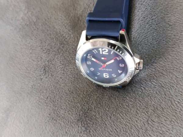 Tommy Hilfiger Boys Blue Silicone Sport Watch TH.2 - Main image