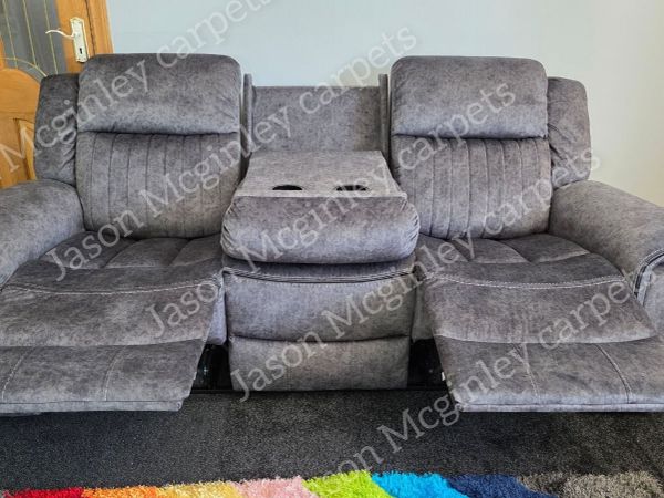 Cana Reclining Sofa Suite - Main image