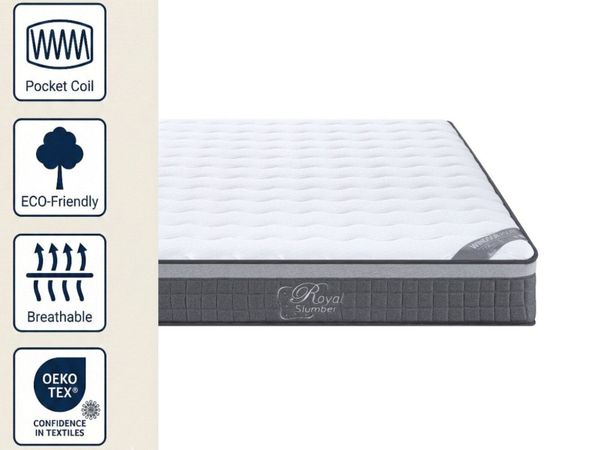 Royal Slumber Windsor Pocket Mattress Delivered - Main image
