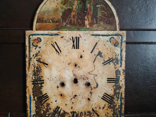 19th Century Cast Iron Clock Dial - Main image