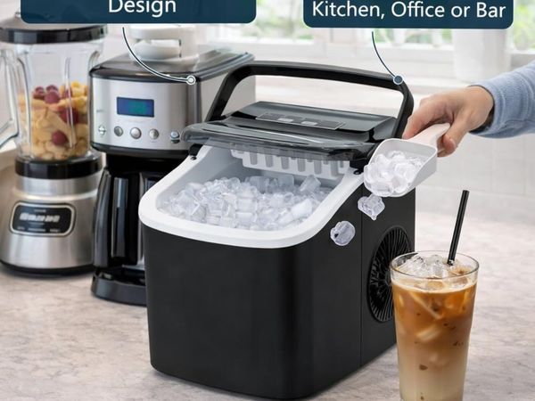 Ice Cube Maker Portable 12kg 24H Machine - Main image
