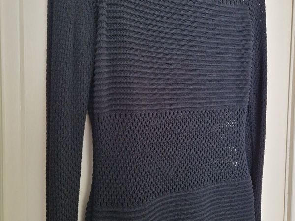 DKNY long sleeve bodycon dress UK12 - Main image