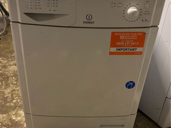 Indesit Condenser Dryer - 8kg Drum - Main image