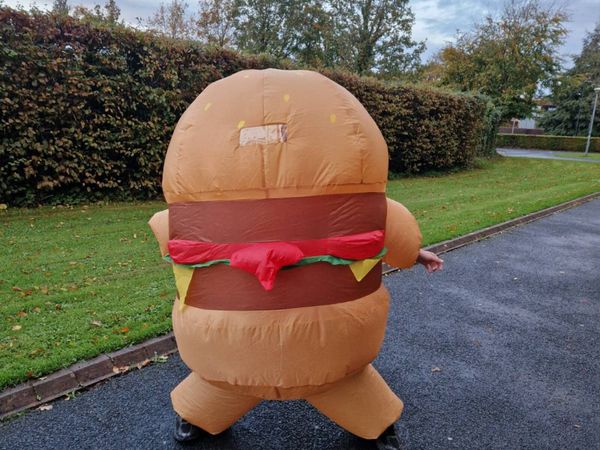 Inflatable Hamburger Costume - Main image