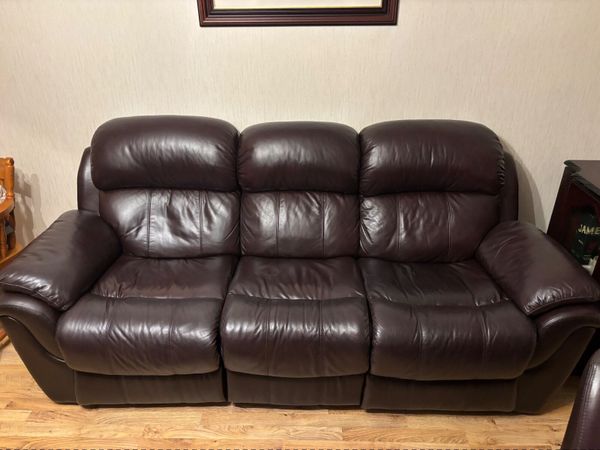 3 seater couch and two single setter reckiners - Main image