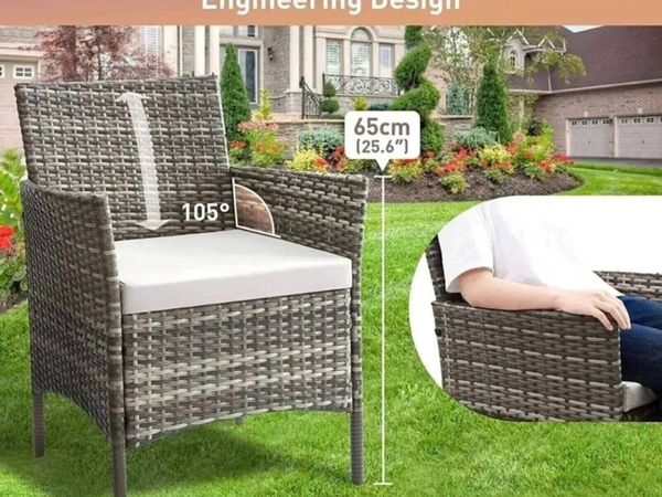 Rattan Garden Furniture Set 4 Piece Outdoor - Main image