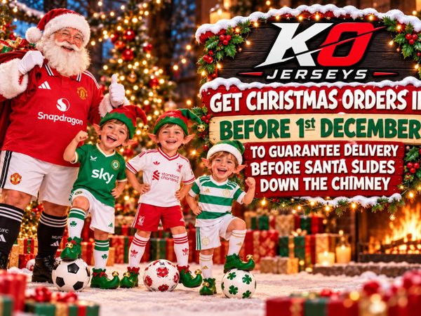 Football Kits & Jerseys Ready For Christmas - Main image