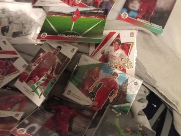 OLD TOPPS LIVERPOOL CARS - Main image