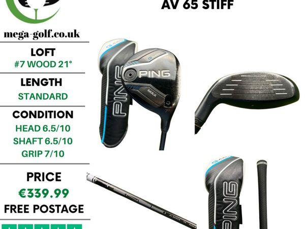Ping G440 Max #7 Wood 21° / Stiff - Main image