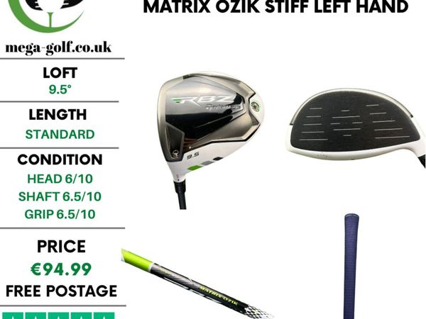 Taylormade RBZ Driver / 9.5° / Matrix Ozik Stiff - Main image