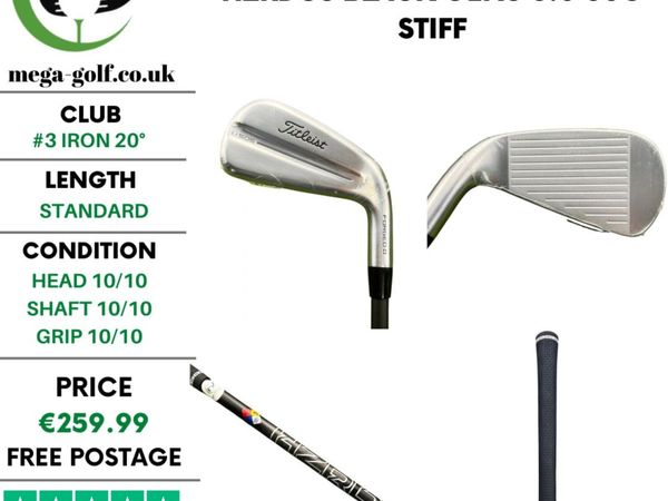 New Titleist U.505 2025 Utility #3 Iron 20° /Stiff - Main image