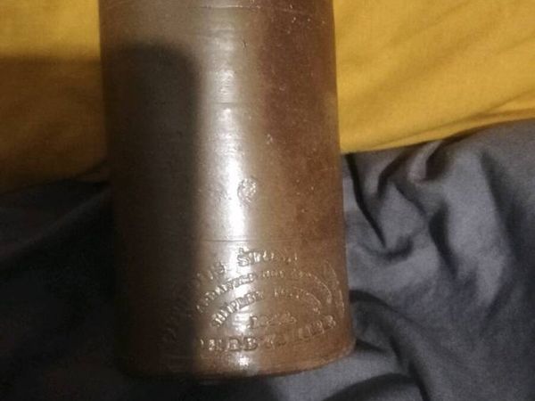 VINTAGE 1822 STONEWARE BOTTLE - Main image