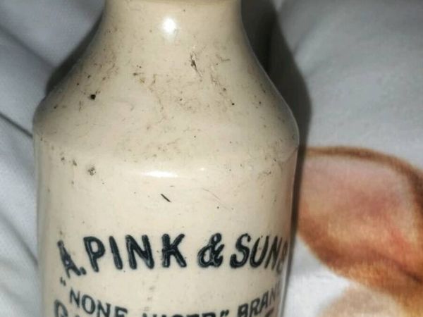 VINTAGE STONEWARE BOTTLES - Main image