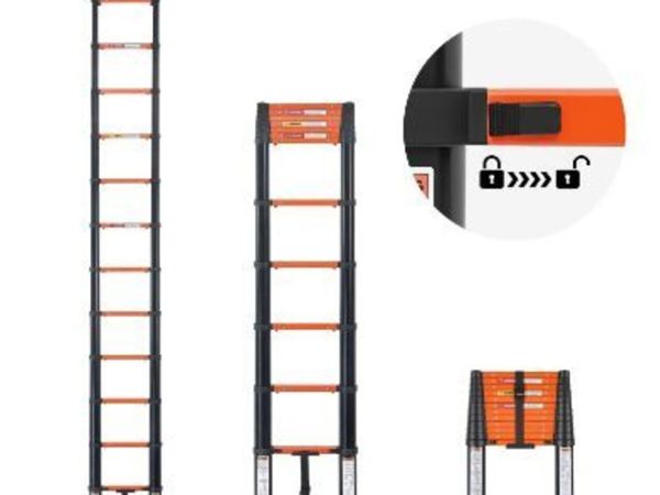 Telescoping Ladder, 380 cm Extension - Main image