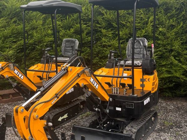 New Miva 1.6 ton mini digger - Main image