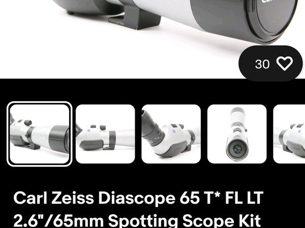 Zeiss spotting scope and eyepieces - Main image