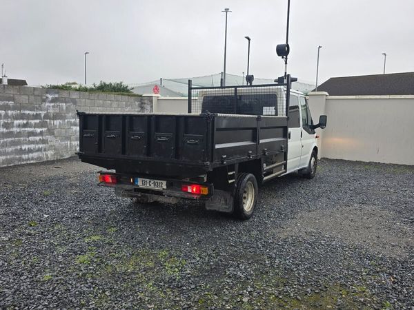 13 Ford Transit Crew Cab  Tipper - Main image